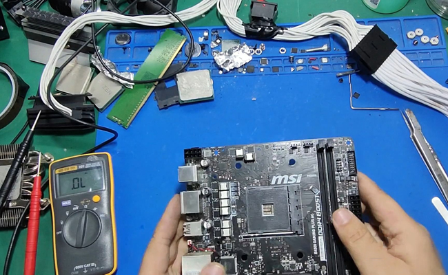 射洪华硕电脑主板维修